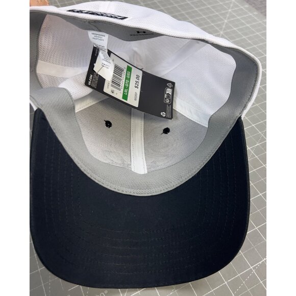 Under Armour Men’s Fish Hunter Mesh Cap L/XL Black & White - Picture 8 of 9